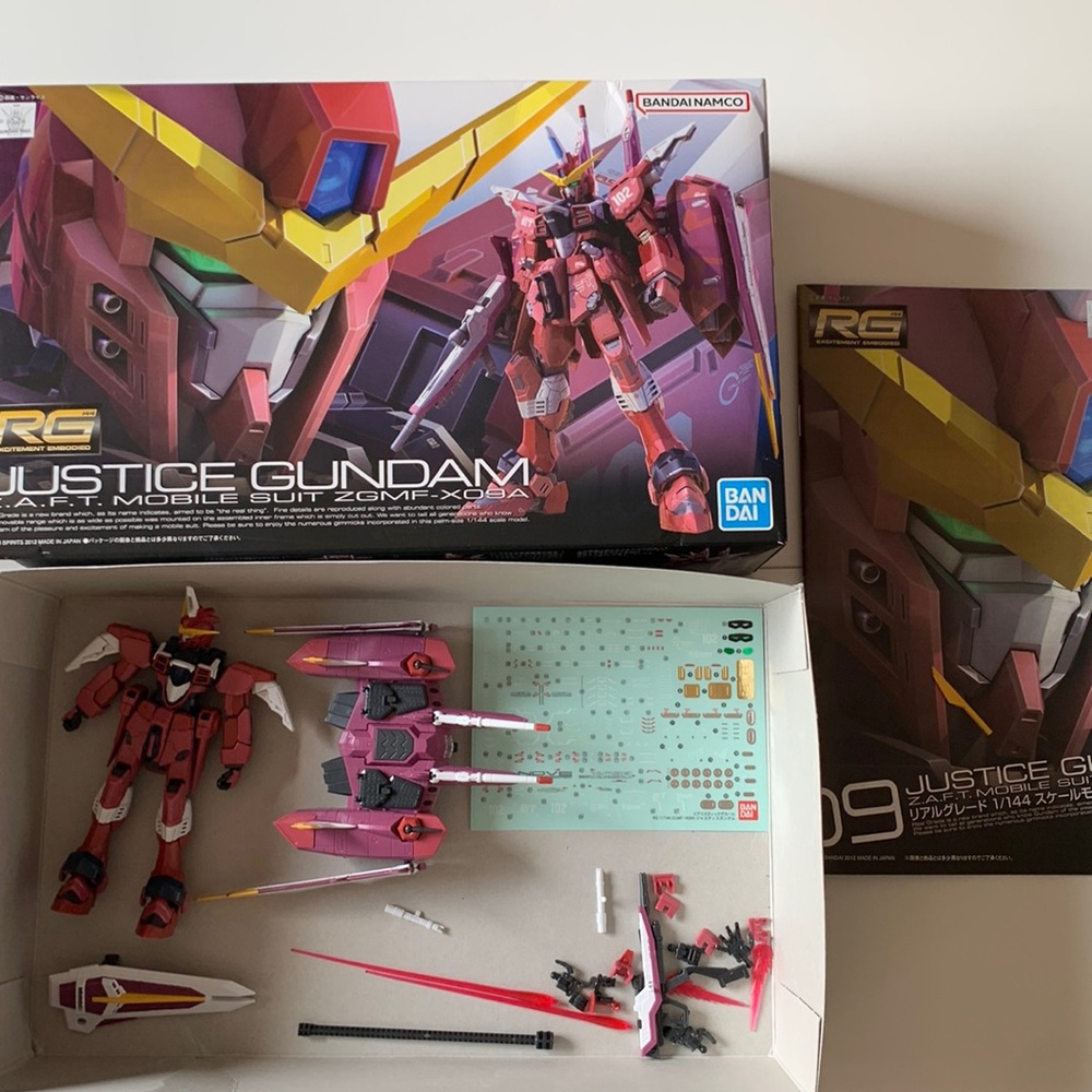 built gundam kit